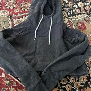 Nikki Blakketter GYM SHARK cropped hoodie